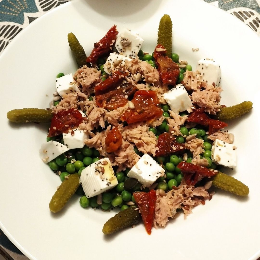 Ensalada de guisantes Ensalada de guisantes