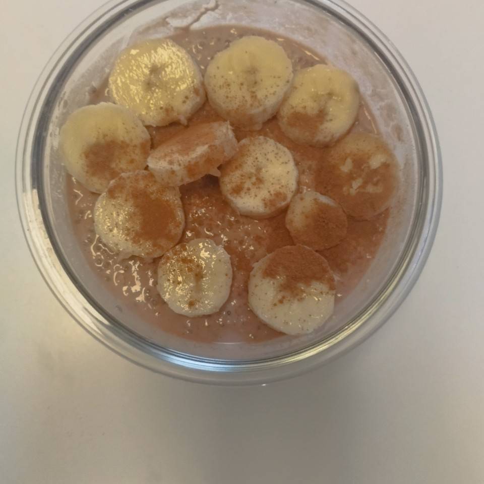 Avena nocturna para desayunar 😚 Avena nocturna para desayunar 😚