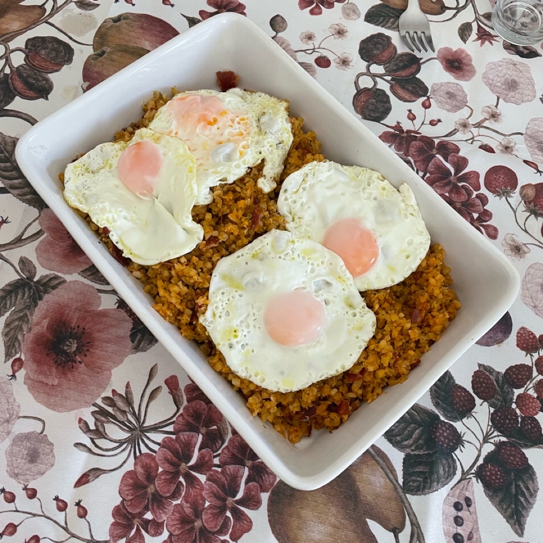 Migas de coliflor 