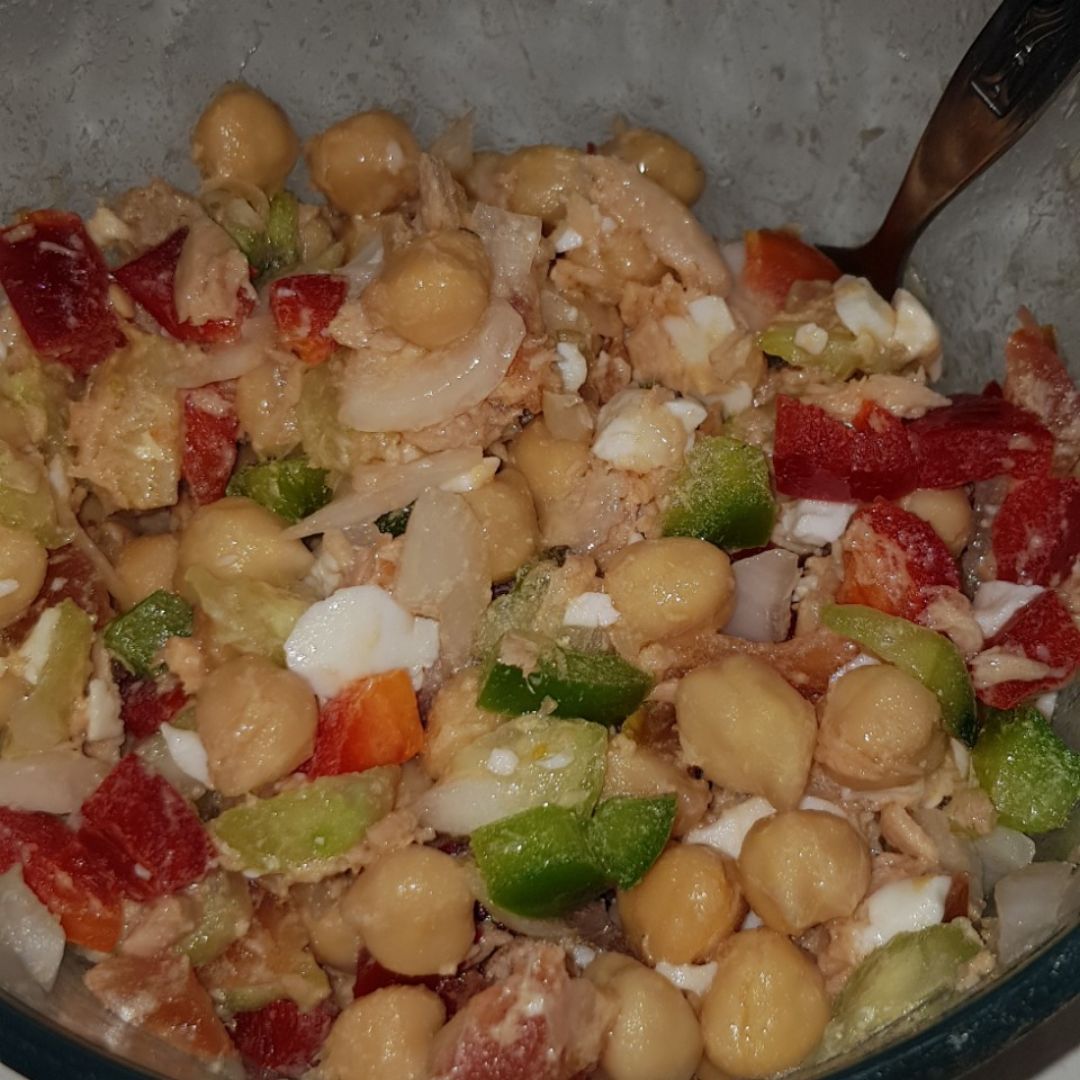 Ensalada de garbanzos 