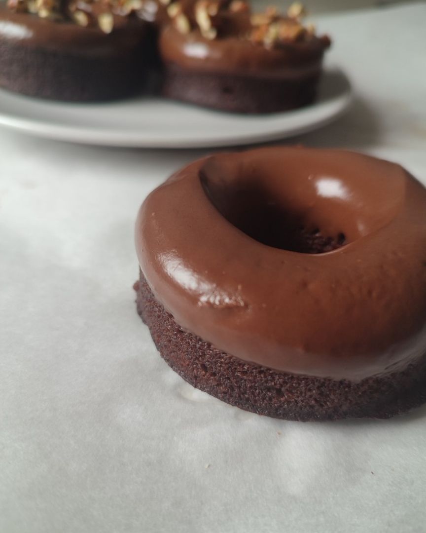 Choco Carrot Donuts 🍫🥕🍩Step 0