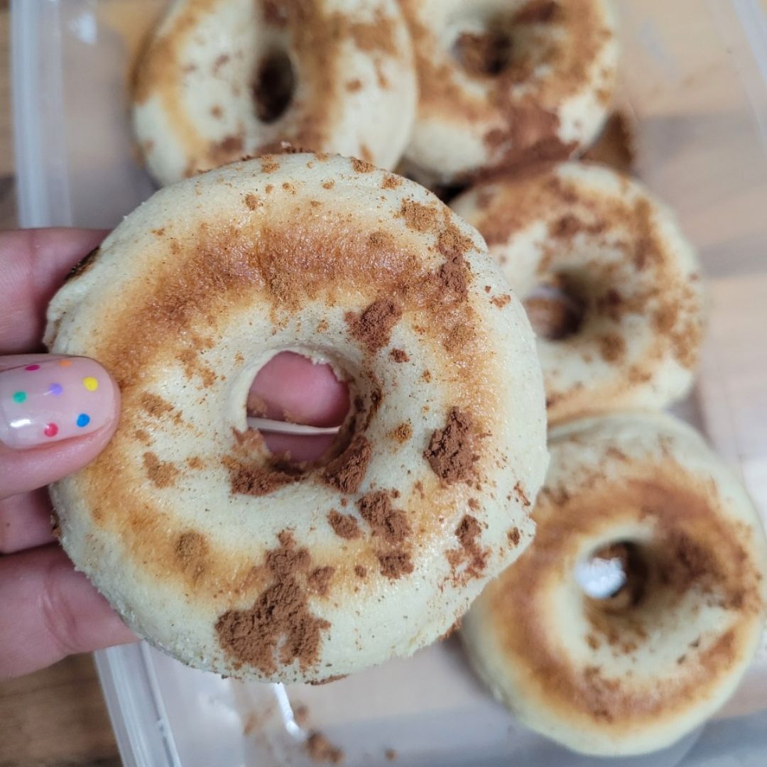Donuts de manzana y avena Donuts de manzana y avena