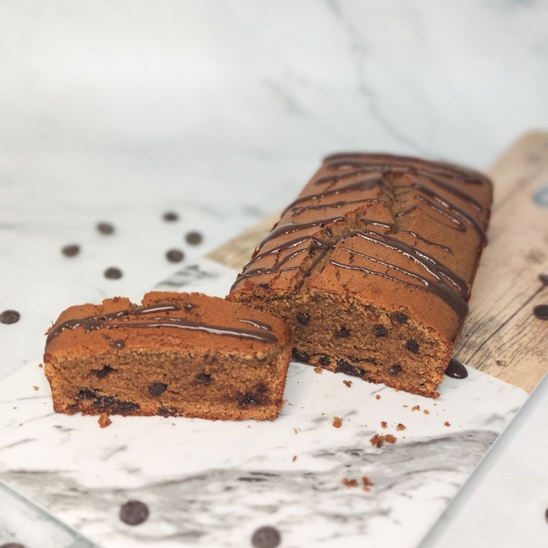 Bizcocho de café con chocolate Bizcocho de café con chocolate