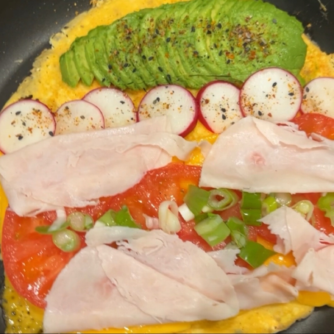 Wrap integral de tortilla Paso 4 Wrap integral de tortilla Paso 4