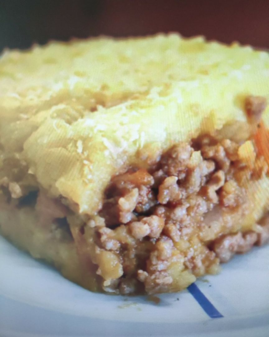 Pastel de carne y verdura Pastel de carne y verdura