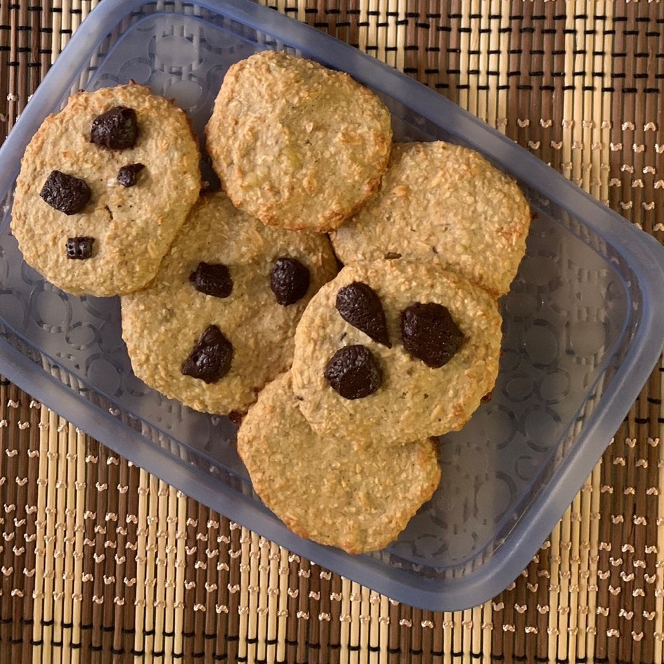 Galletas de avena y platano Galletas de avena y platano