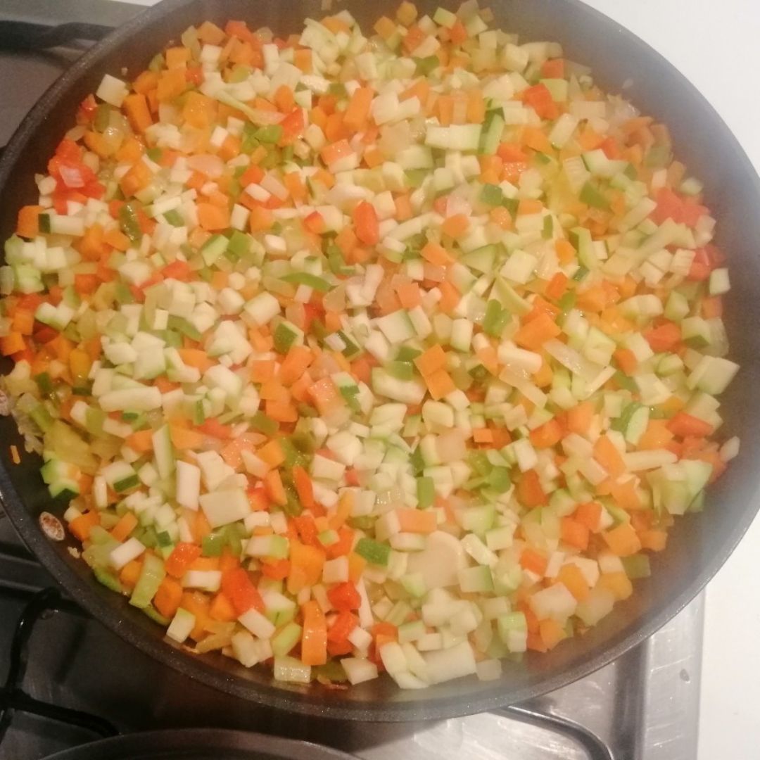 Lasaña de carne y verduras (versión sin gluten) Paso 0 Lasaña de carne y verduras (versión sin gluten) Paso 0