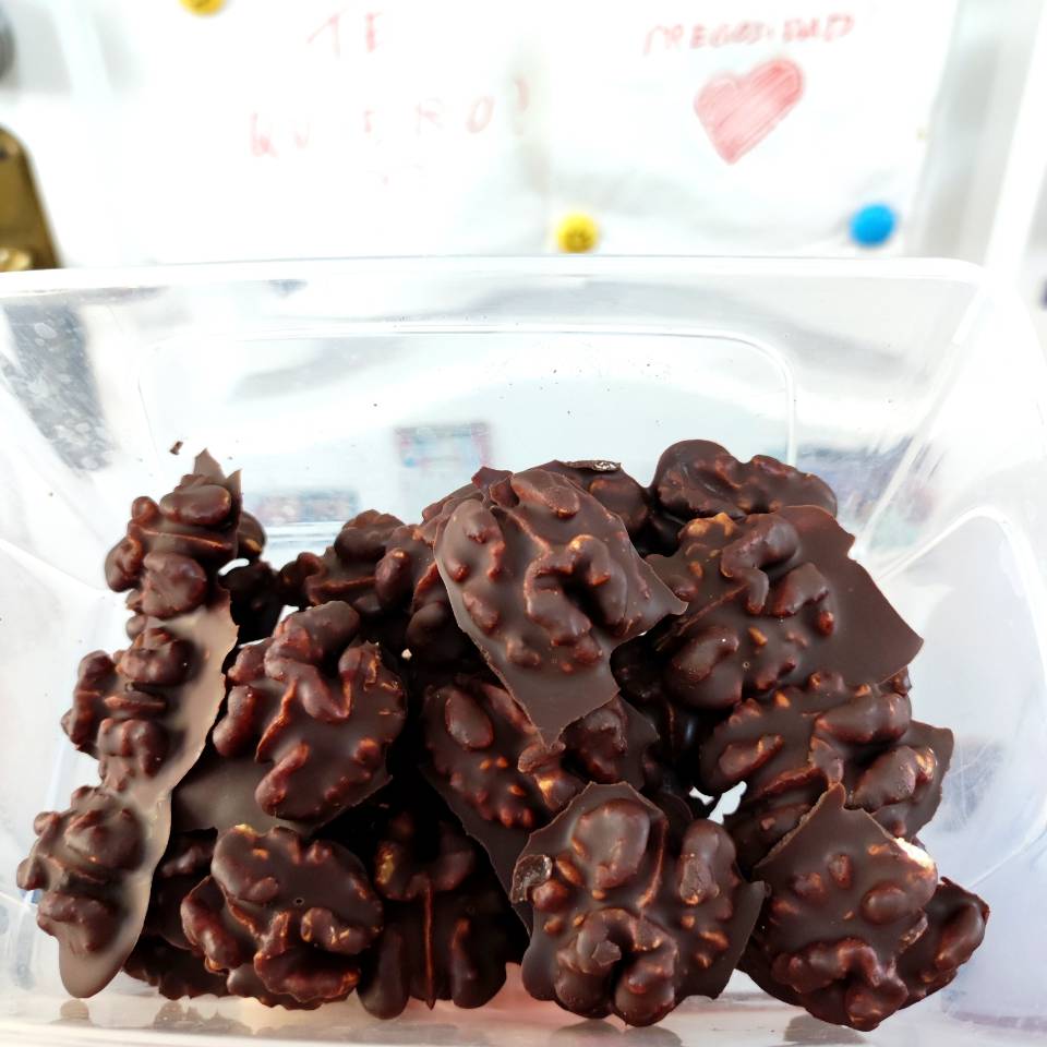 Bombones de nueces keto