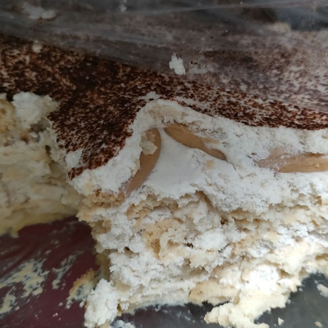 Tiramisú-Tarta de la Abuela de castaña saludable Paso 3 Tiramisú-Tarta de la Abuela de castaña saludable Paso 3
