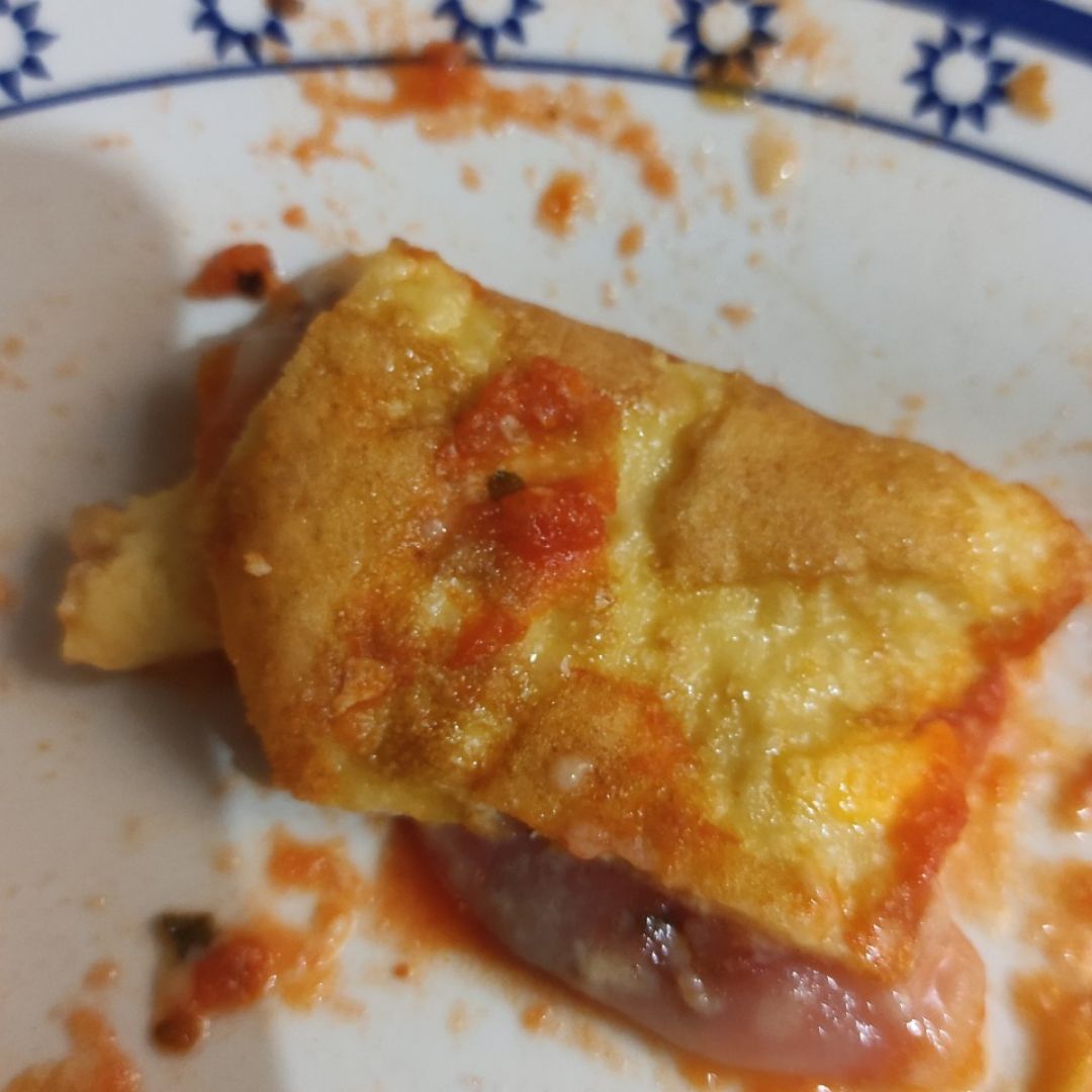 Tortilla tomate y queso Tortilla tomate y queso