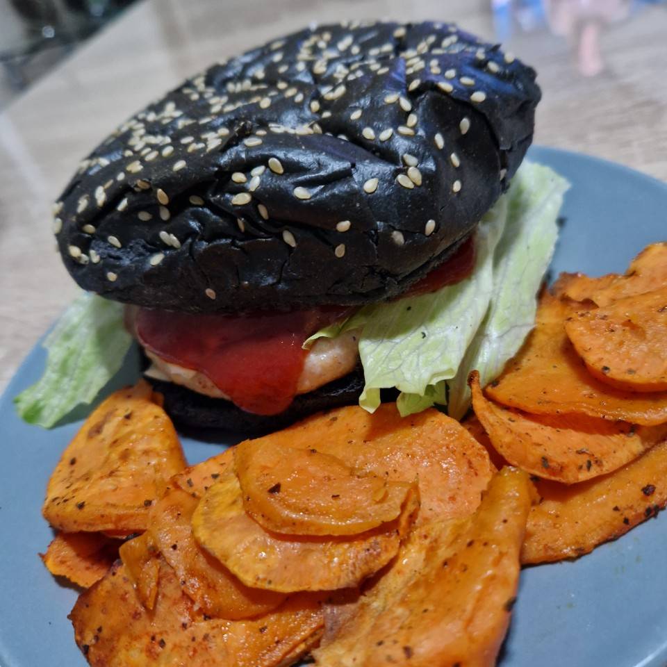 Hamburguesas de halloween 