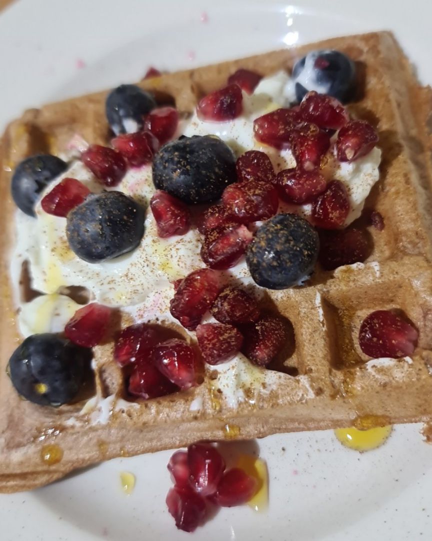 Protein waffle