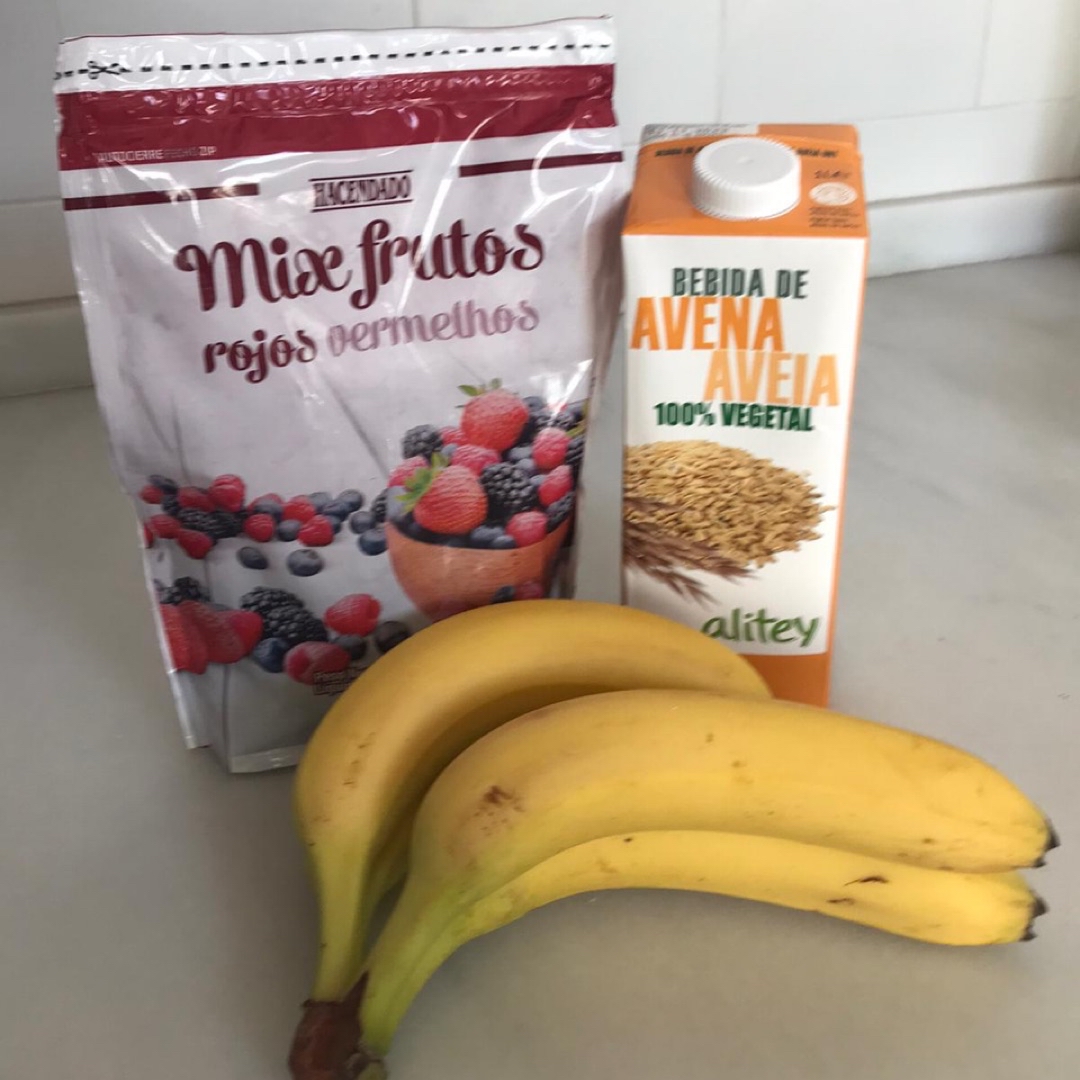 Smoothie de frutos rojos😋