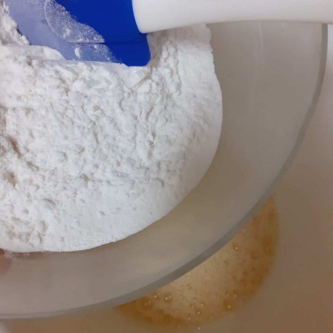 Pastel de piña sin gluten Paso 5