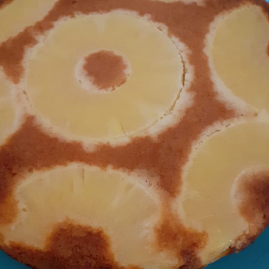 Pastel de piña sin gluten Paso 9