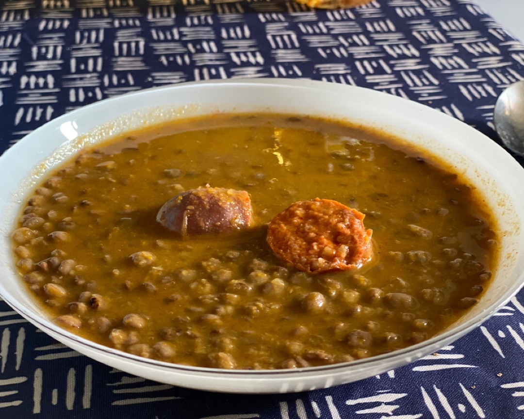 Lentejas con chorizo Lentejas con chorizo