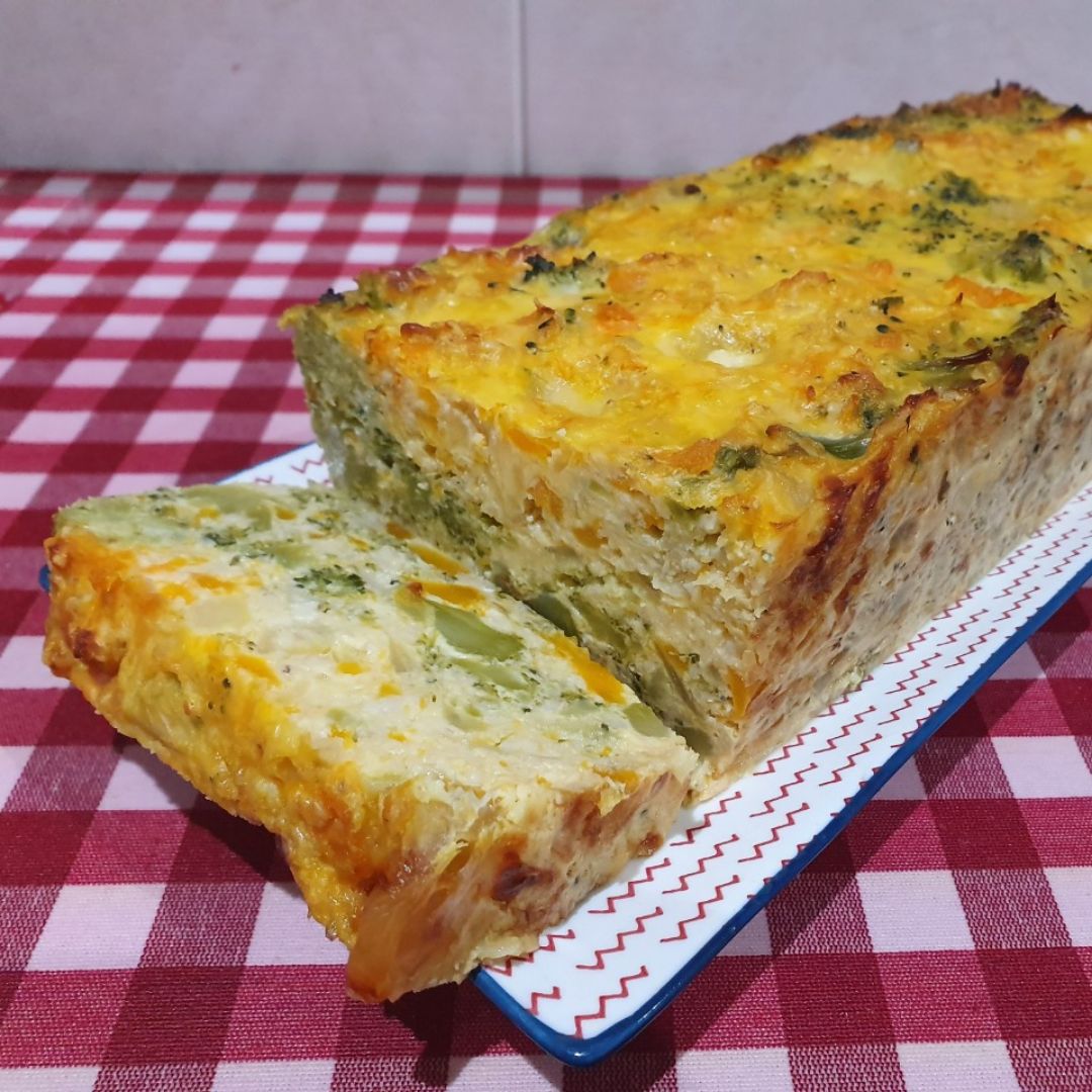 Pastel de brócoli y calabaza buenísimo 😋 Pastel de brócoli y calabaza buenísimo 😋