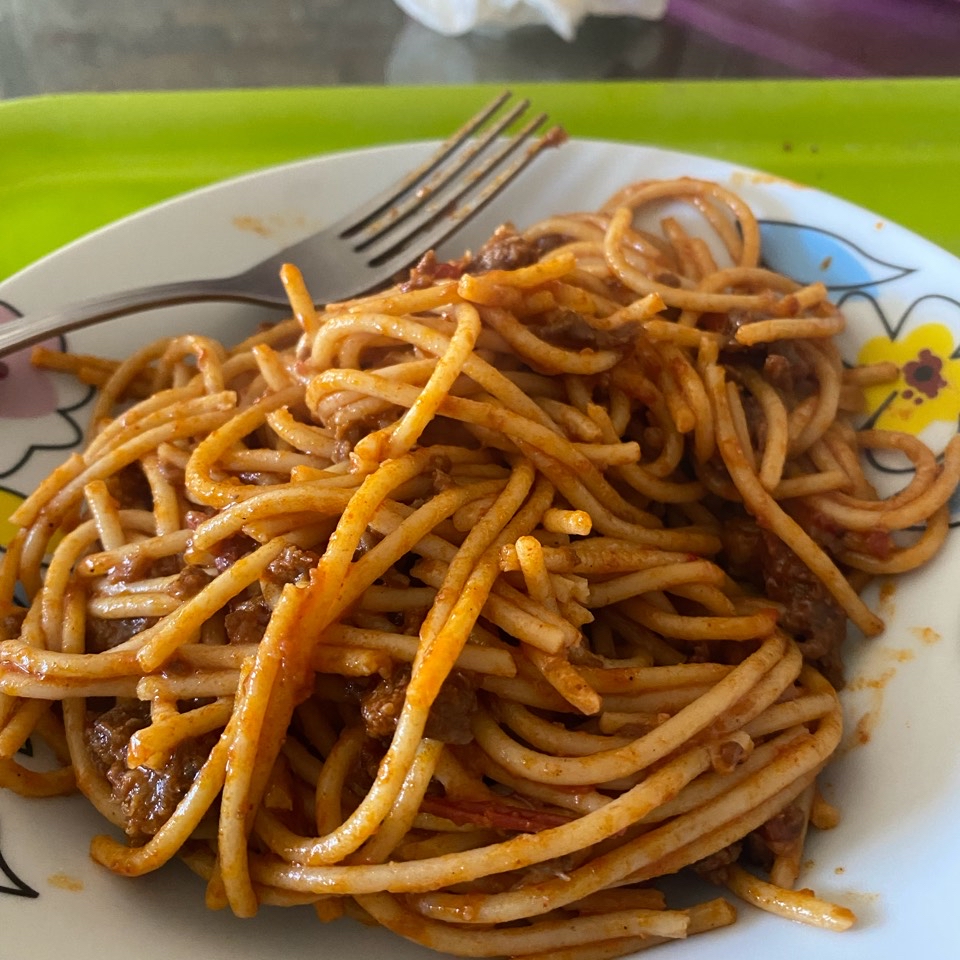 Espaguetis boloñesa 