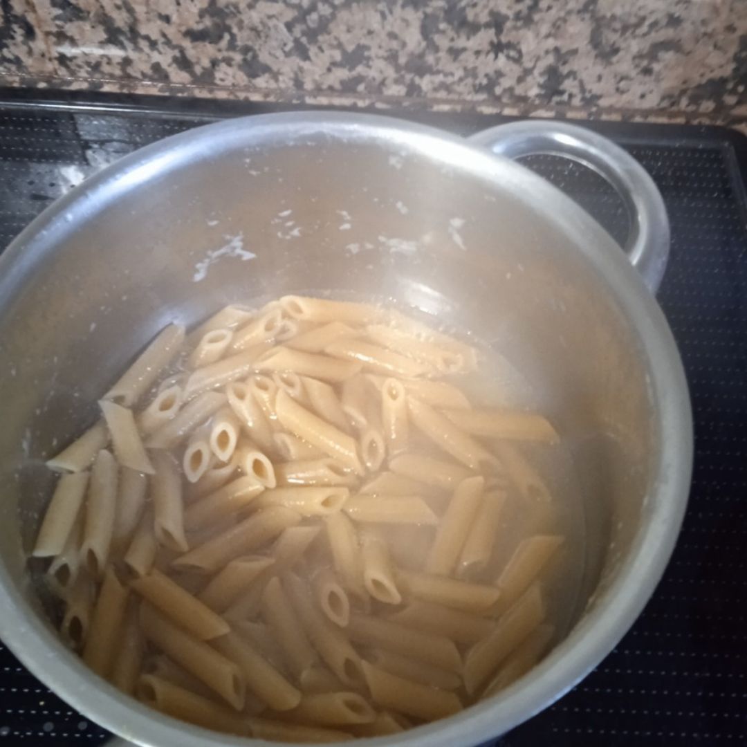 Macarrones boloñesa con soja texturizada🍝 Paso 2 Macarrones boloñesa con soja texturizada🍝 Paso 2