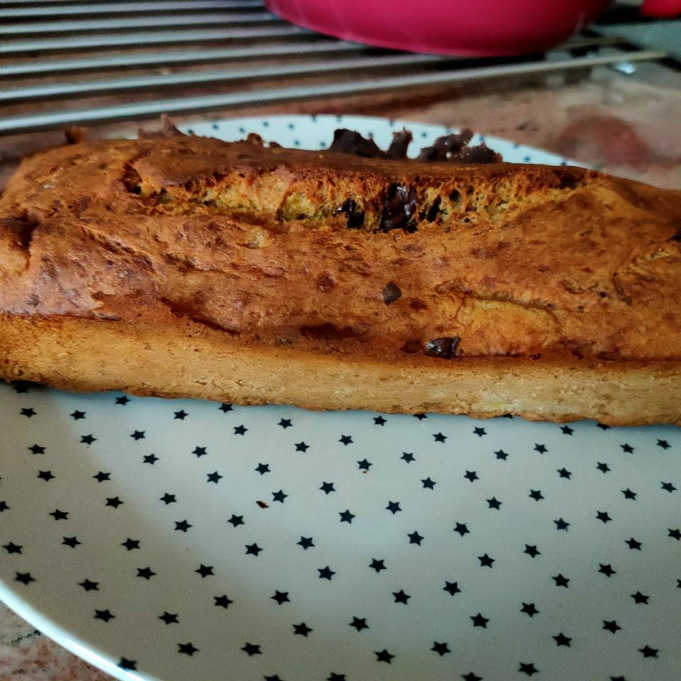 Banana bread de trigo sarraceno. Banana bread de trigo sarraceno.