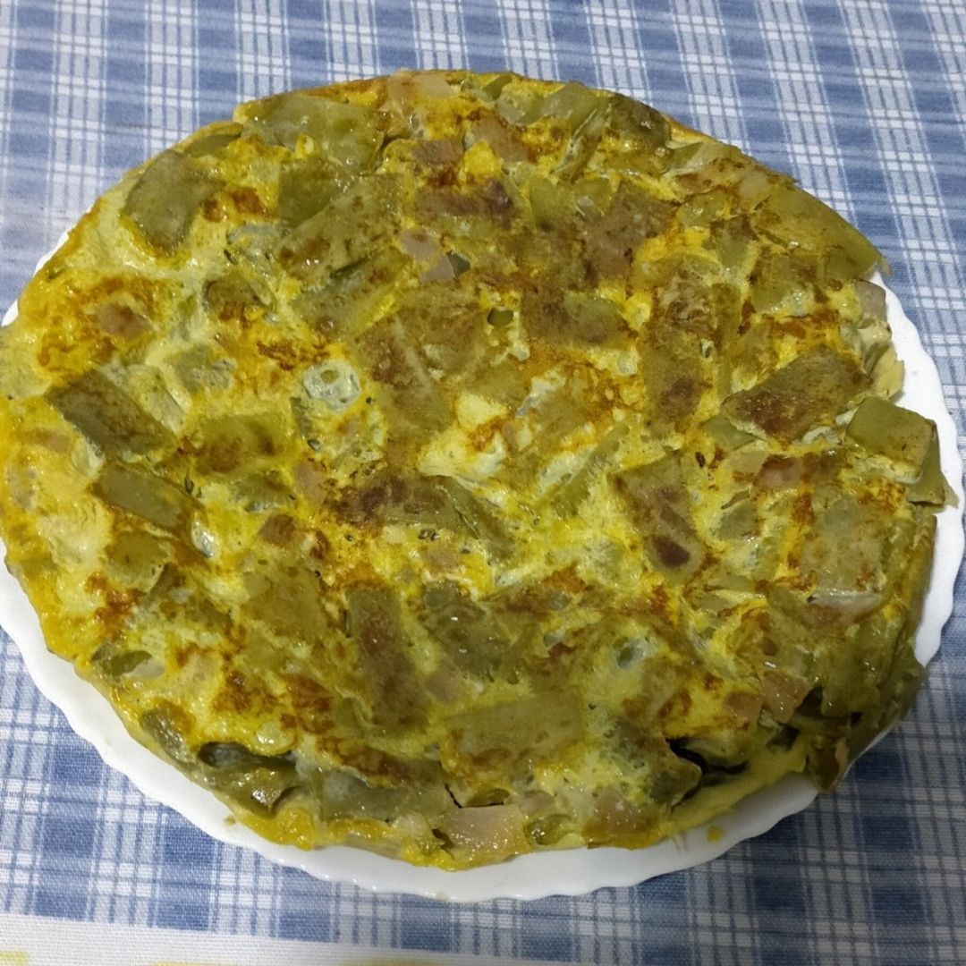 Tortilla de judías verdes Tortilla de judías verdes