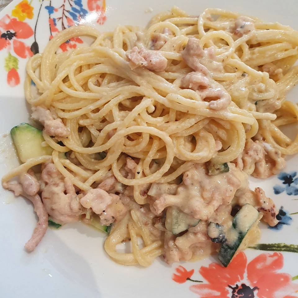 Spaguetti carbonara fit Spaguetti carbonara fit