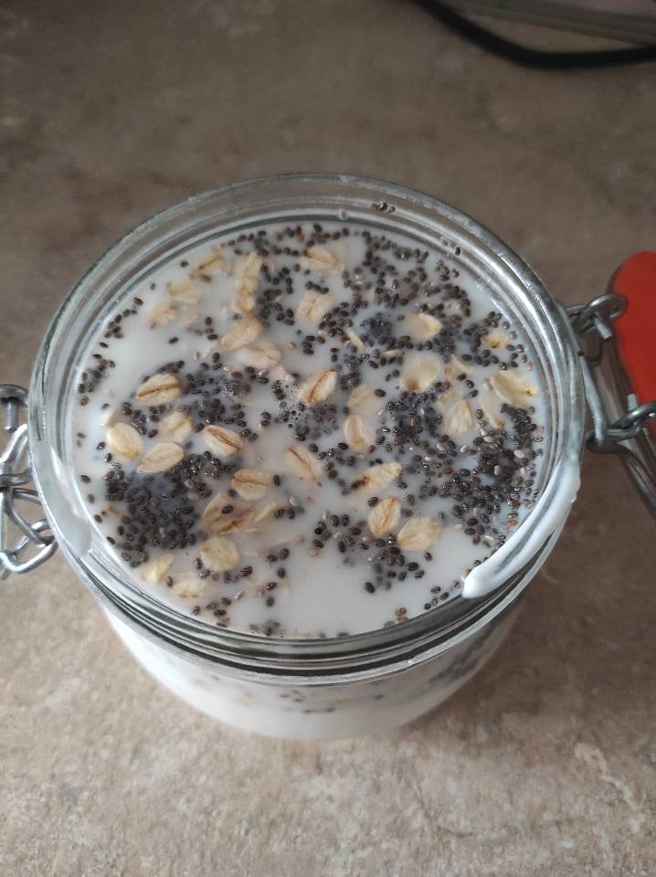 Bowl de frutas y avena