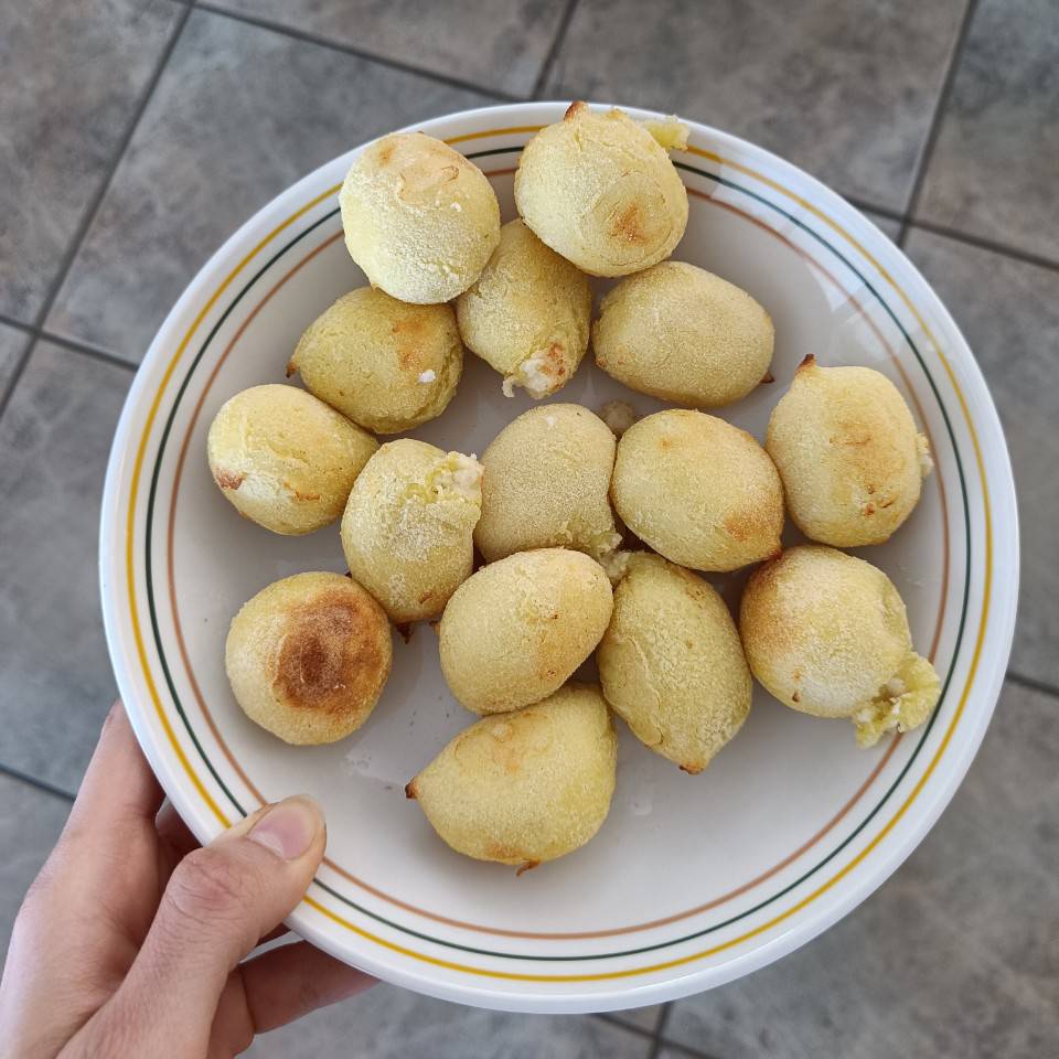 Ñoquis de queso en airfryer Ñoquis de queso en airfryer