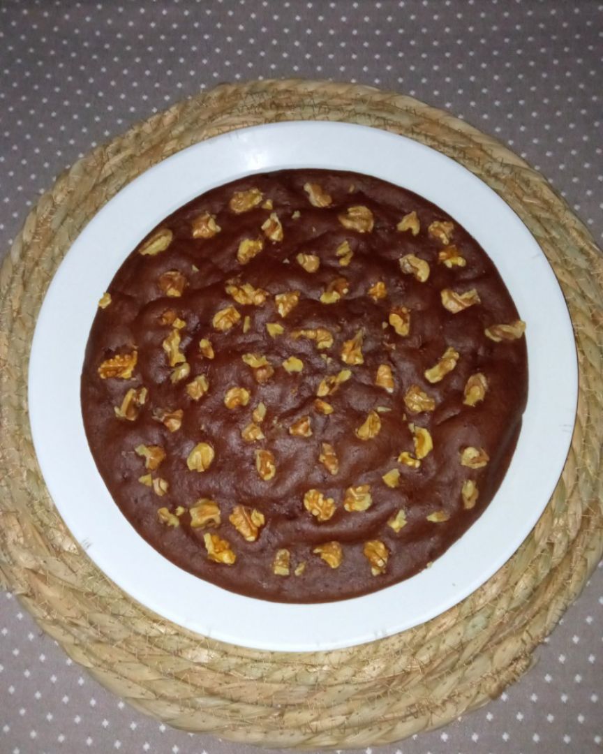 Brownie de plátano y chocolate negro Brownie de plátano y chocolate negro