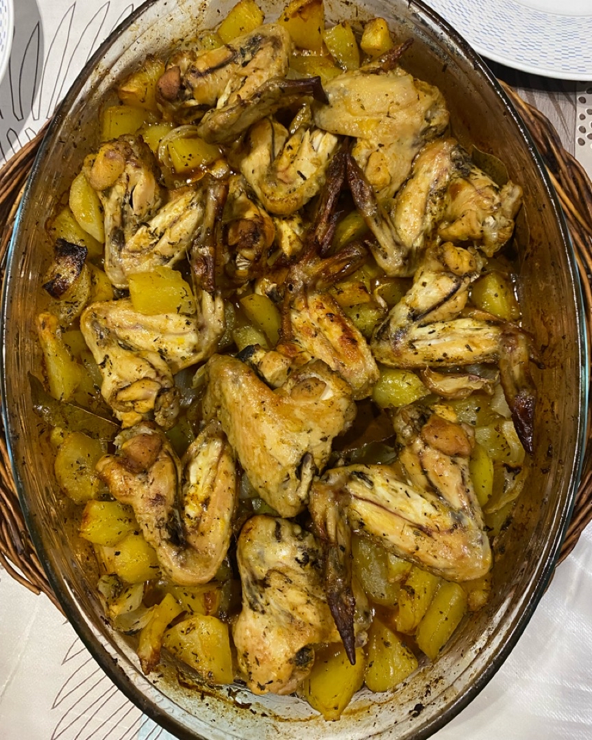 Alitas al horno Alitas al horno