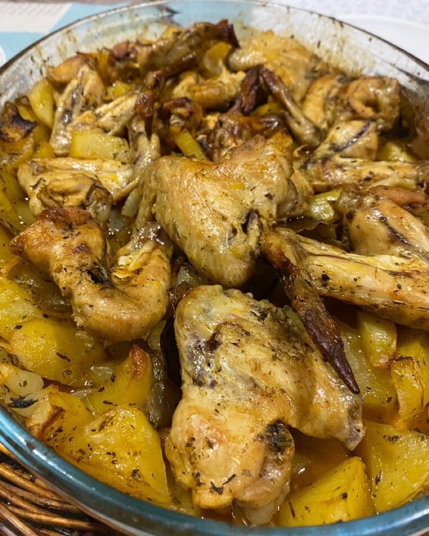 Alitas al horno Paso 7 Alitas al horno Paso 7
