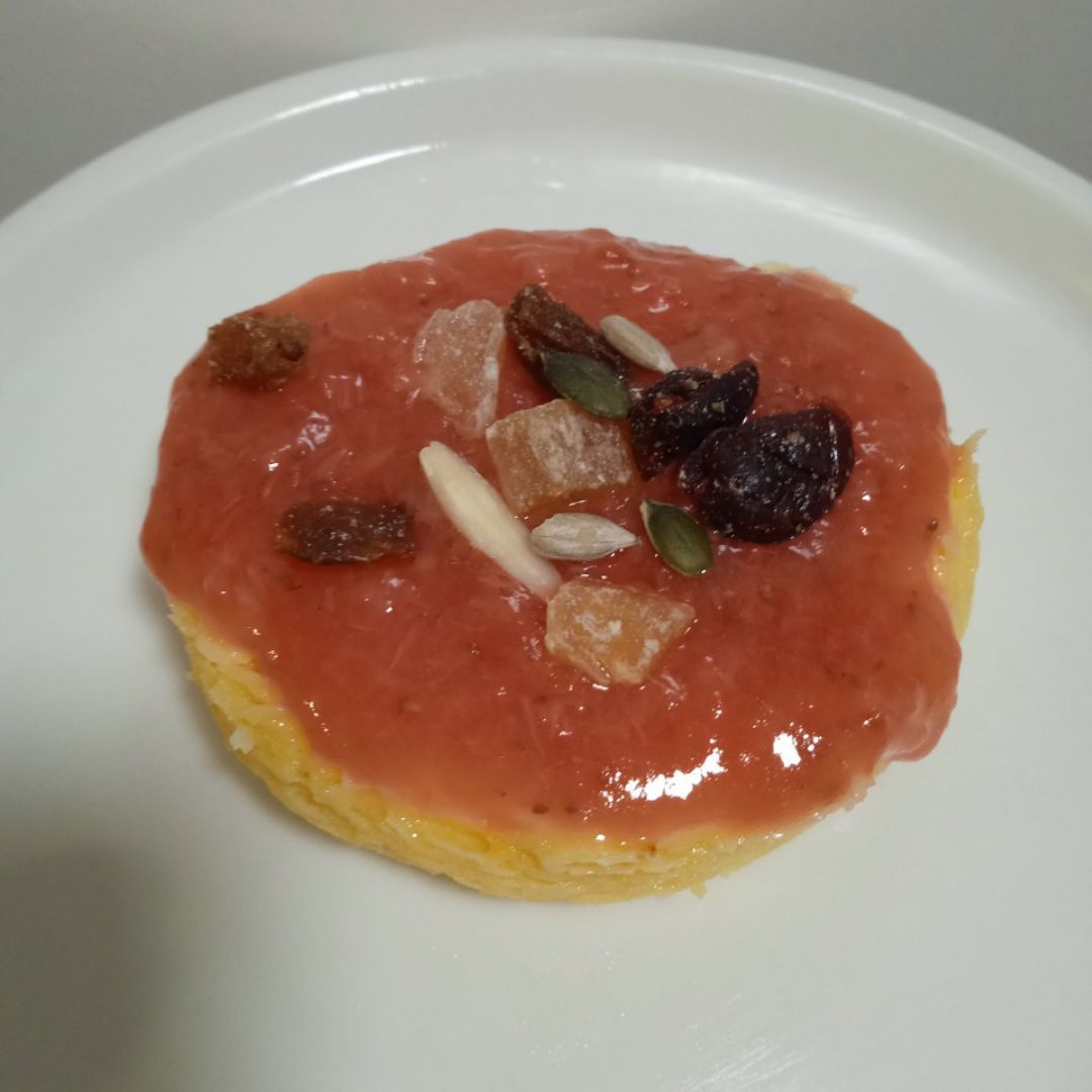 Chescake al micro馃嵃 con mermelada casera de 馃崜 Chescake al micro馃嵃 con mermelada casera de 馃崜