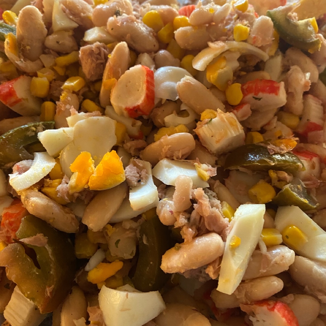 Ensalada de judías blancas Ensalada de judías blancas