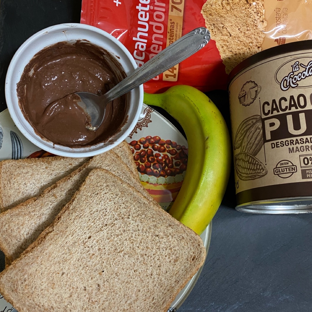 Crema snickers saludable Paso 0 Crema snickers saludable Paso 0