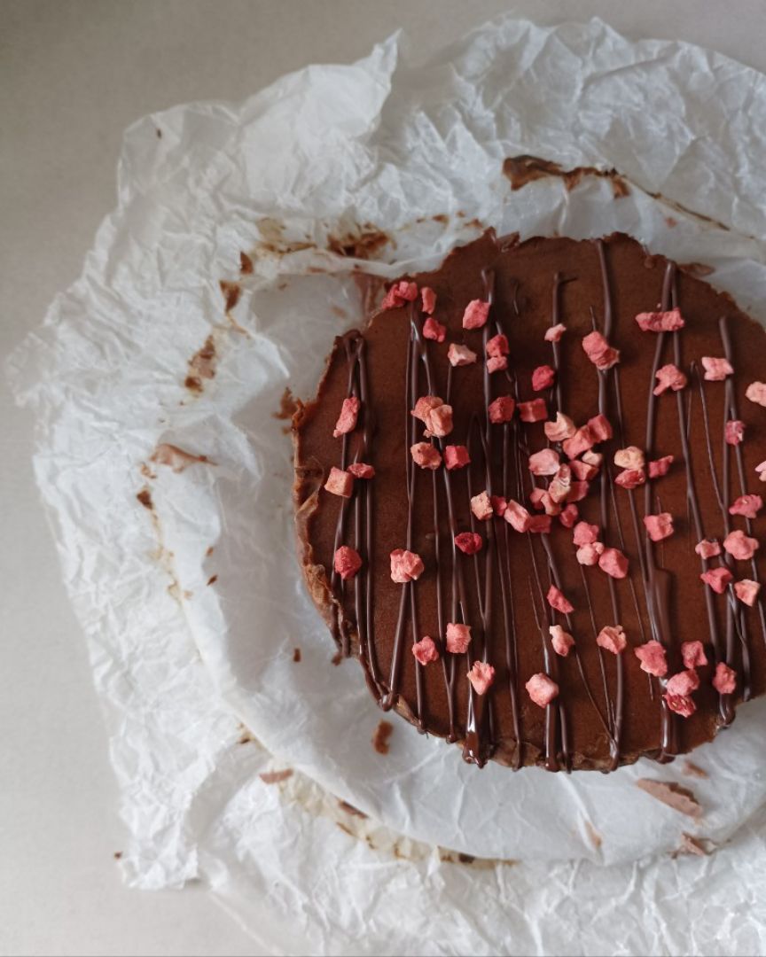 Choco Cheesecake 🧀🍫 Paso 4 Choco Cheesecake 🧀🍫 Paso 4