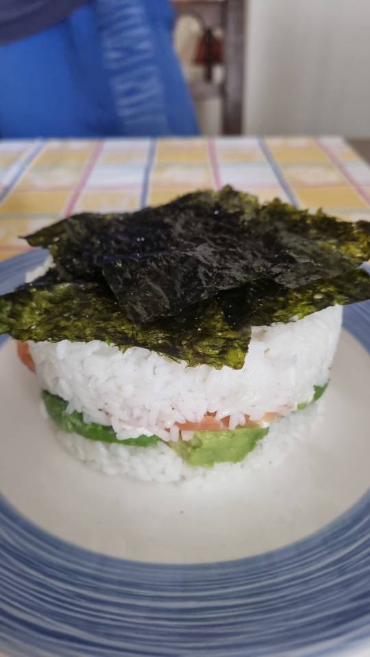 Sushi hamburguesa