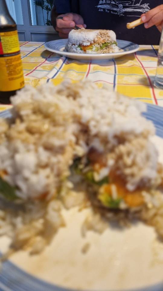 Sushi hamburguesa