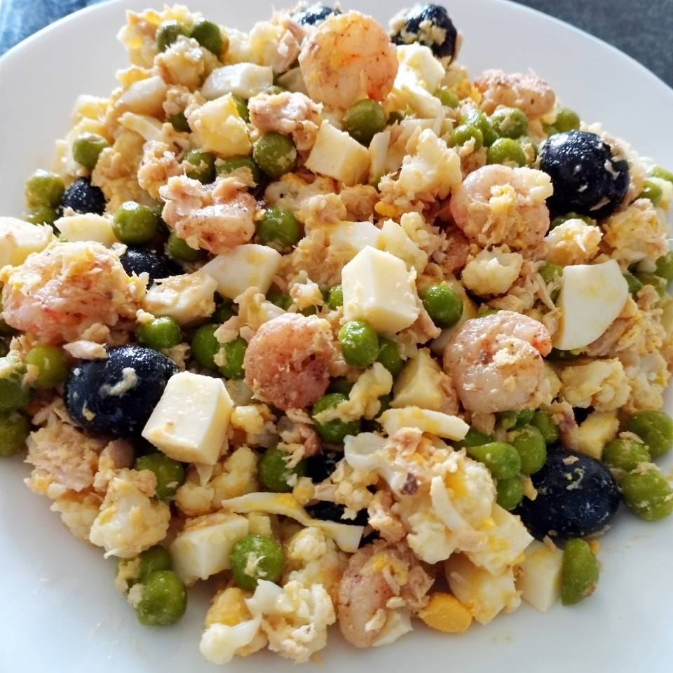Ensaladilla de coliflor Ensaladilla de coliflor