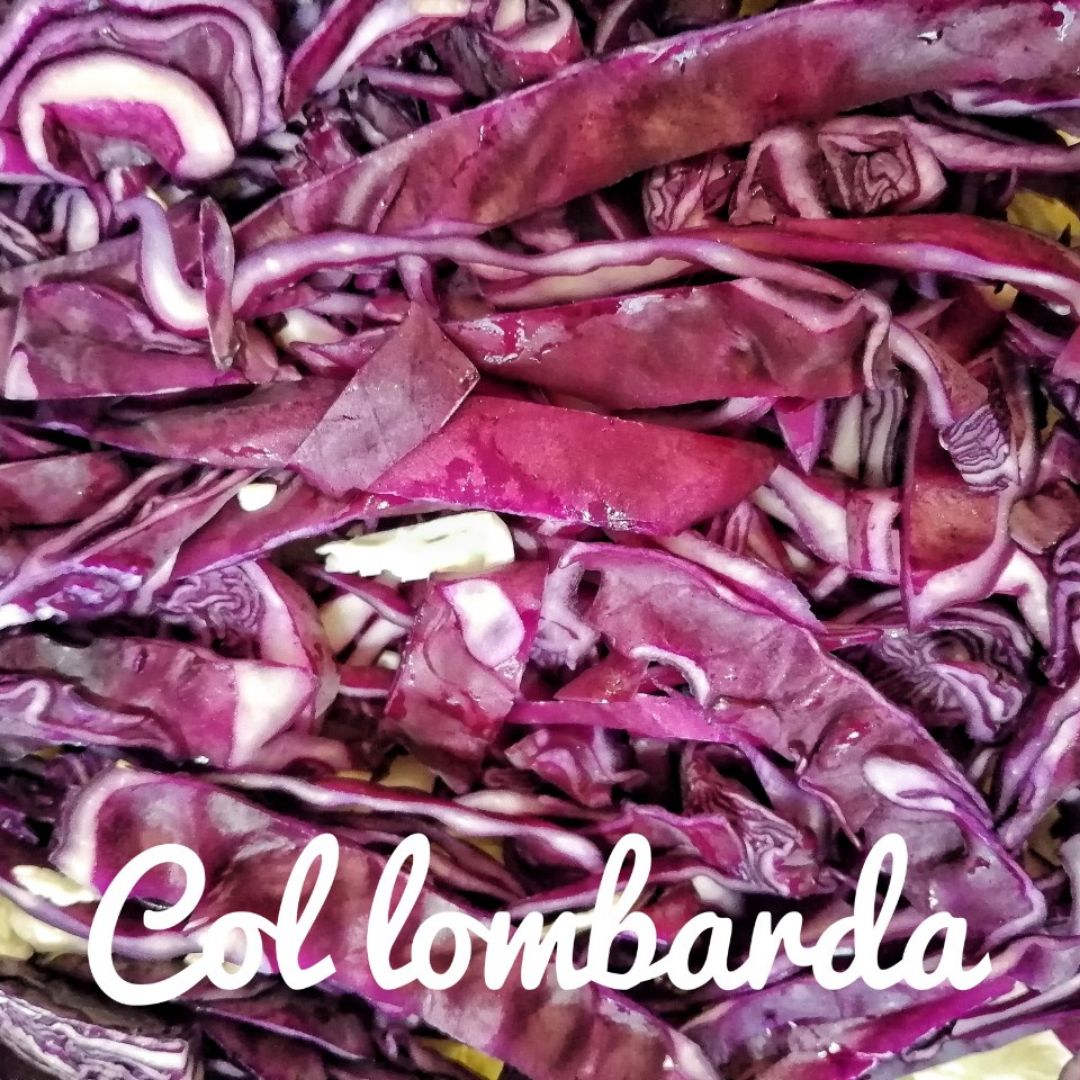 Ensalada de col Paso 1
