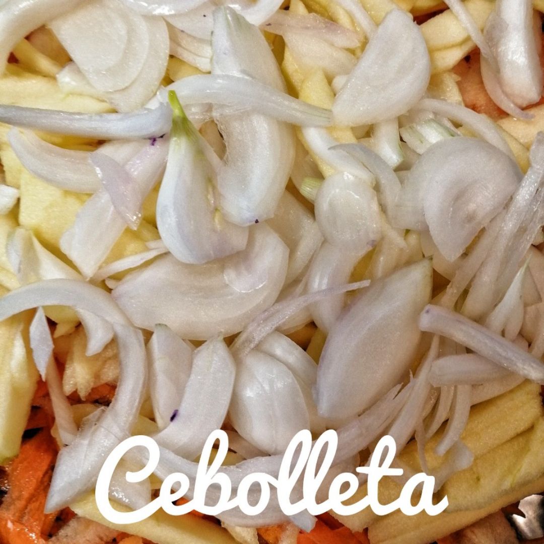 Ensalada de col Paso 3