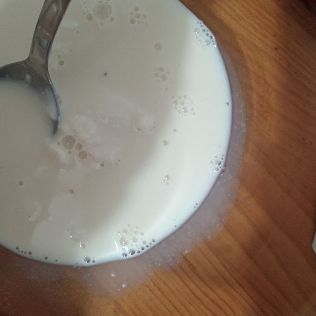 Pastel vegano con medidas de yogur Paso 1 Pastel vegano con medidas de yogur Paso 1