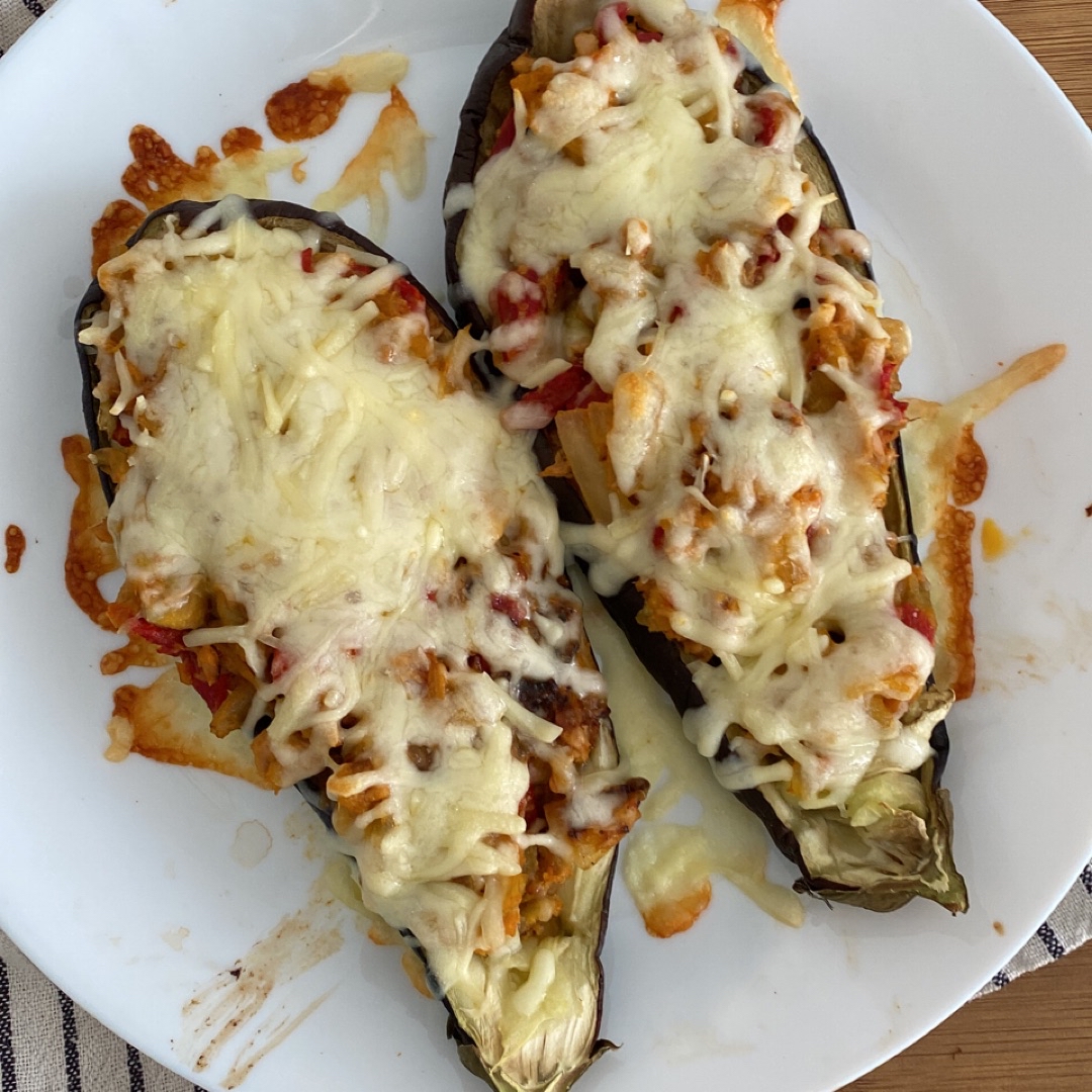 Berenjenas al atún Berenjenas al atún