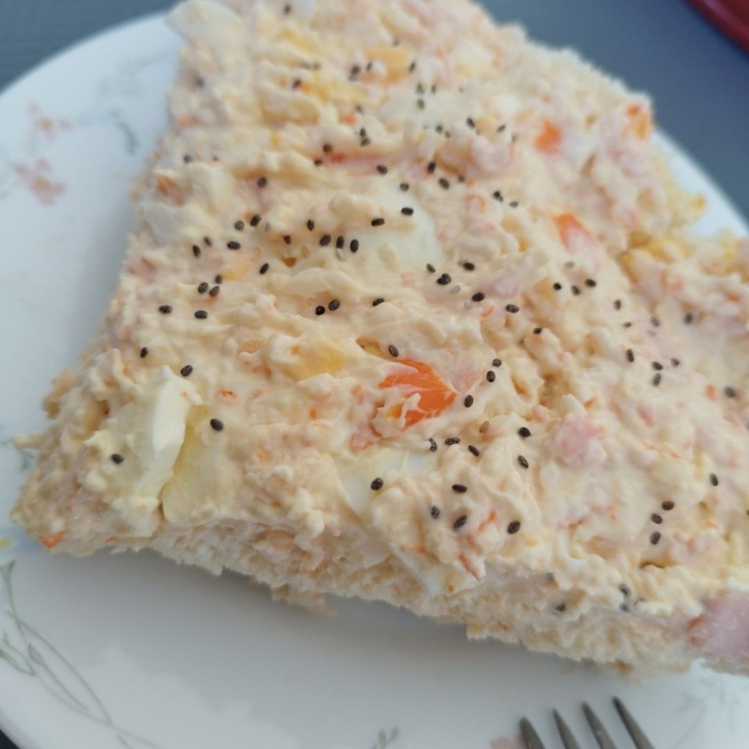 Pastel de cangrejo Paso 6 Pastel de cangrejo Paso 6