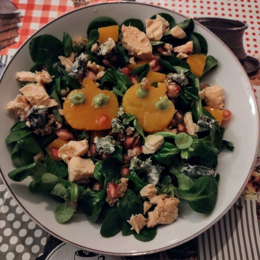 Ensalada de otoño. Ensalada de otoño.