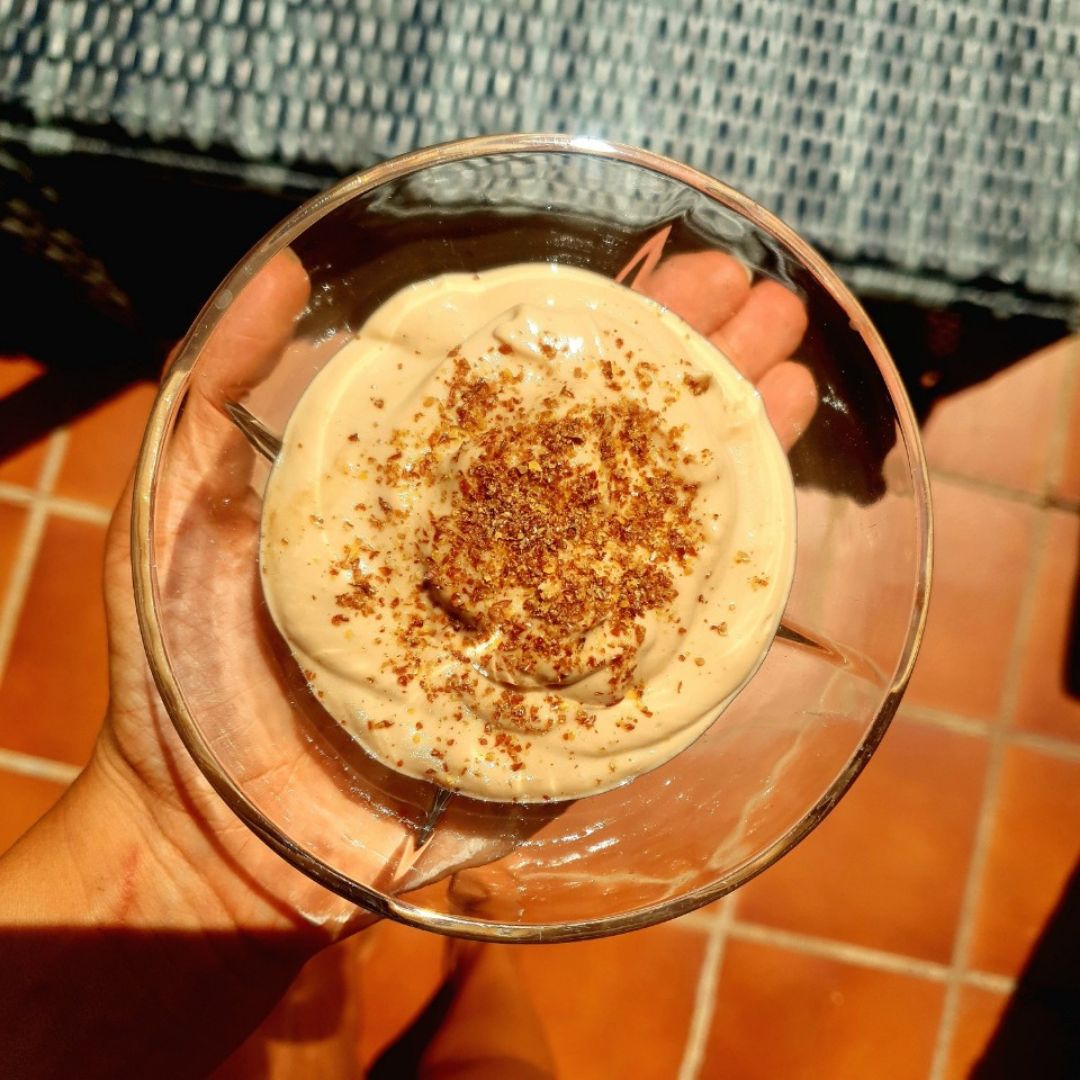 Salsa vegana rica en proteína Salsa vegana rica en proteína