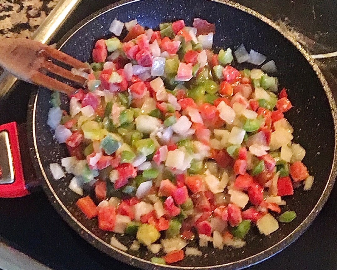 Ñoquis en pimientos. Paso 0 Ñoquis en pimientos. Paso 0