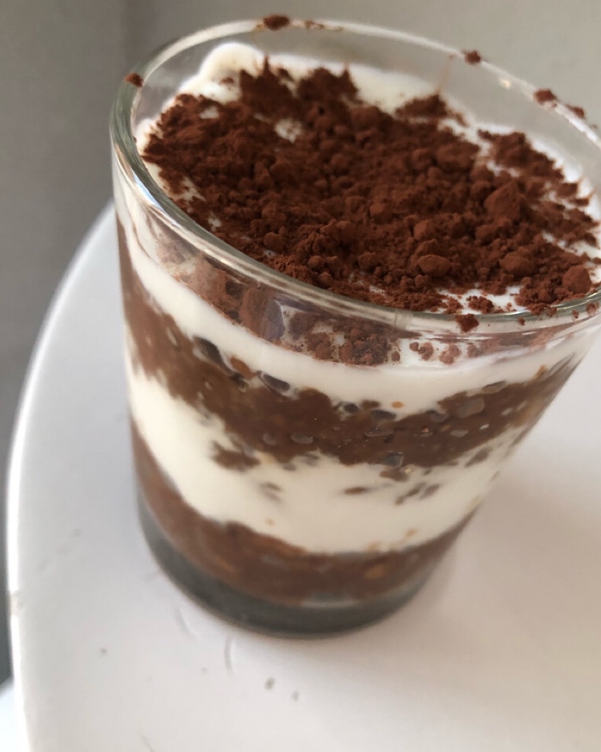 Tiramisu de avena 