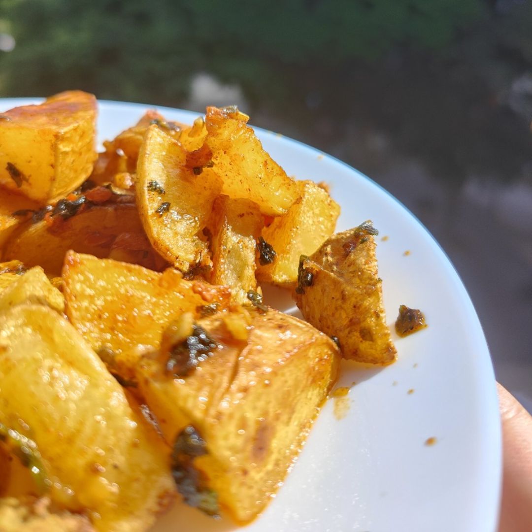 Batata Harra 🇱🇧 una receta de patatas típica de Lebanon que está increíble 