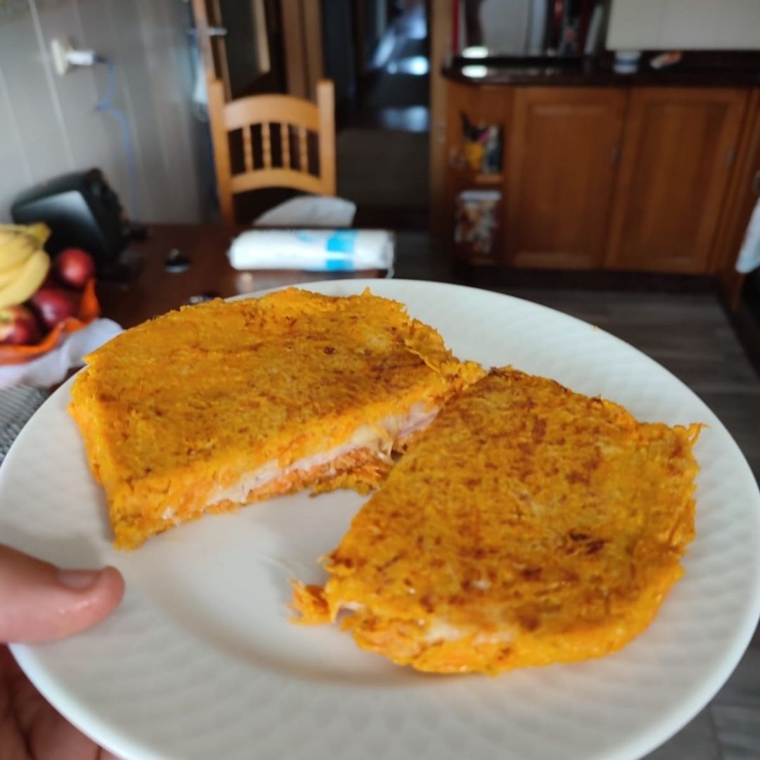 Sandwich de zanahoria Sandwich de zanahoria