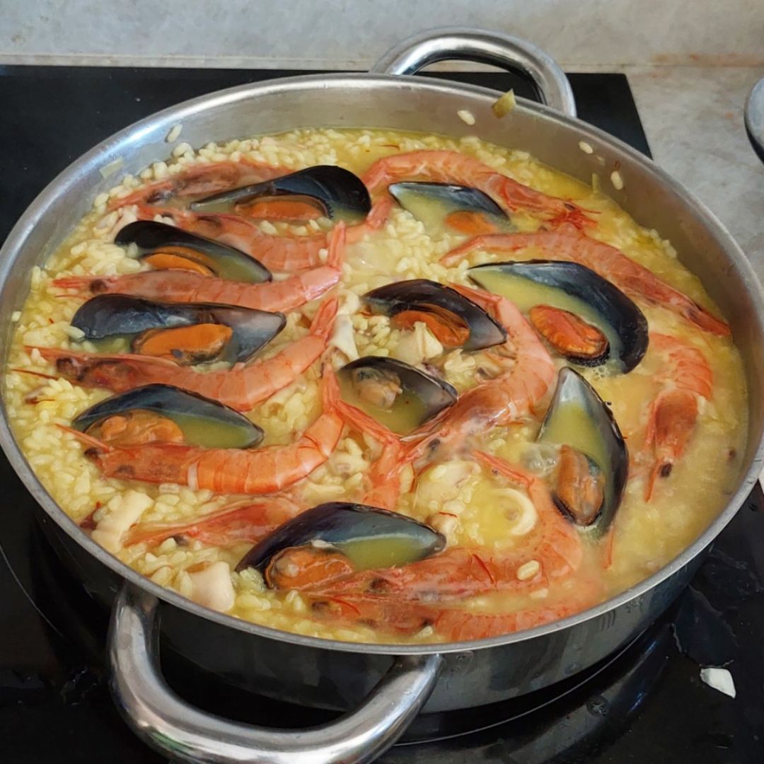 PAELLA DE MARISCO PAELLA DE MARISCO